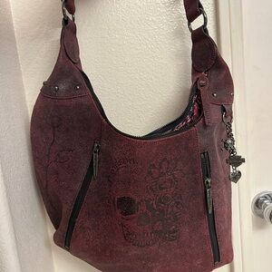 Harley-Davidson Dark Red Hobo Bag